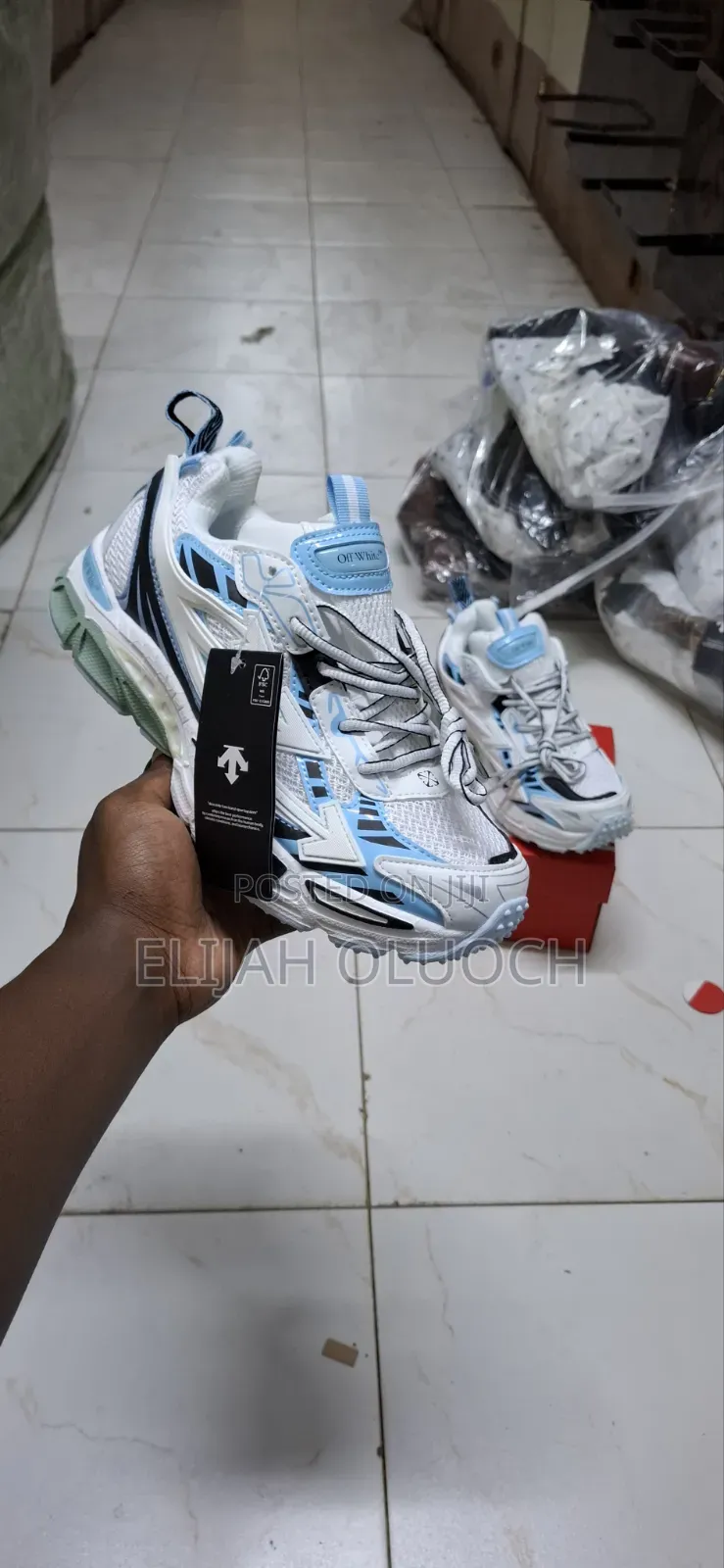 Off-White Quality Leather Sneakers/Shoes