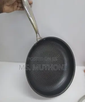 Uakeen 28cm Honeycomb-Textured Non-Stick Surface Frying Pan W/ a Lid