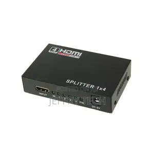 Mini Hd 1080p 1 X 4 Hdmi V1.4 Splitter for HDTV / STB/ DVD - Black