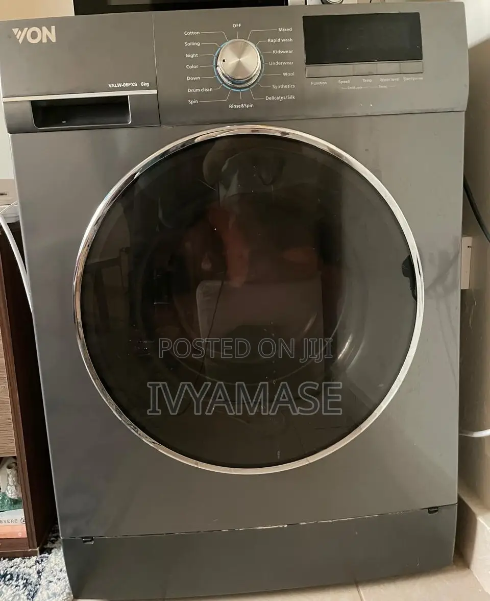 Von 6 Kg Front Load Automatic Washing Machine 