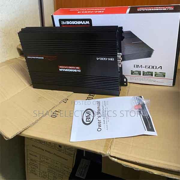 Clear, Loud, and Balanced Audio 4 Channel Bm600 4channel Amplifier