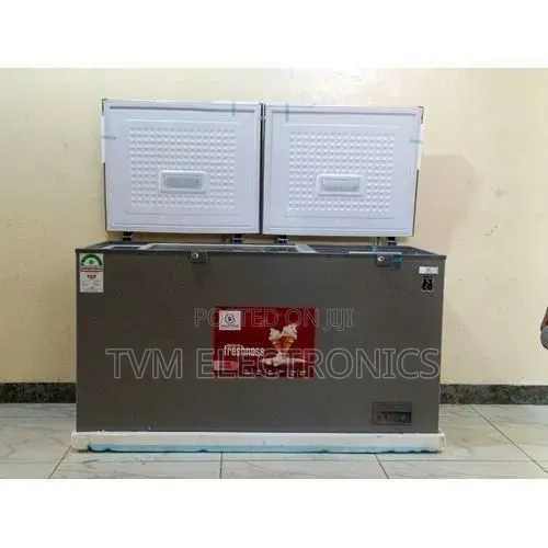 Smart Pro Chest Freezer 450 Litres SCF-500g Double Door With Cool Pack
