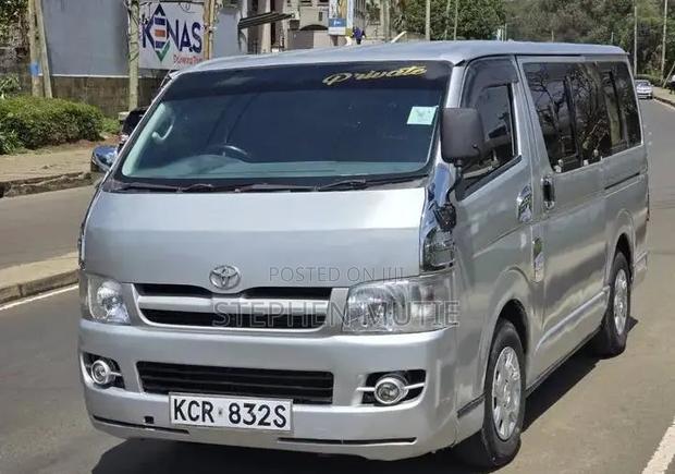 Toyota HiAce 2012 Silver - thumbnail 4
