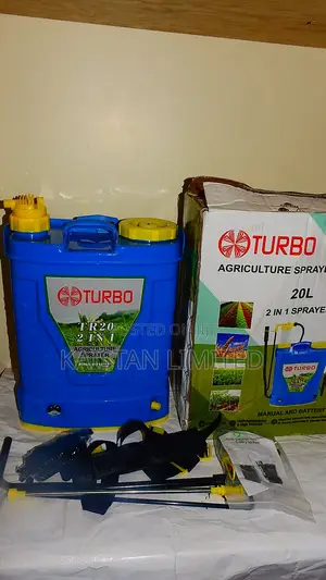 Turbo 2-in-1 Agricultural Knapsack Pump (Battery + Manual) 20l