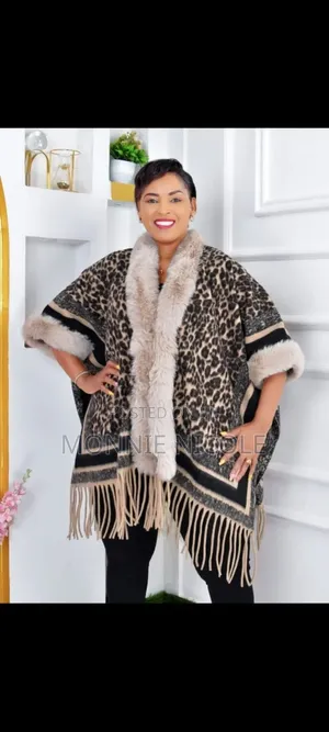 Women Warm Classy Open Poncho