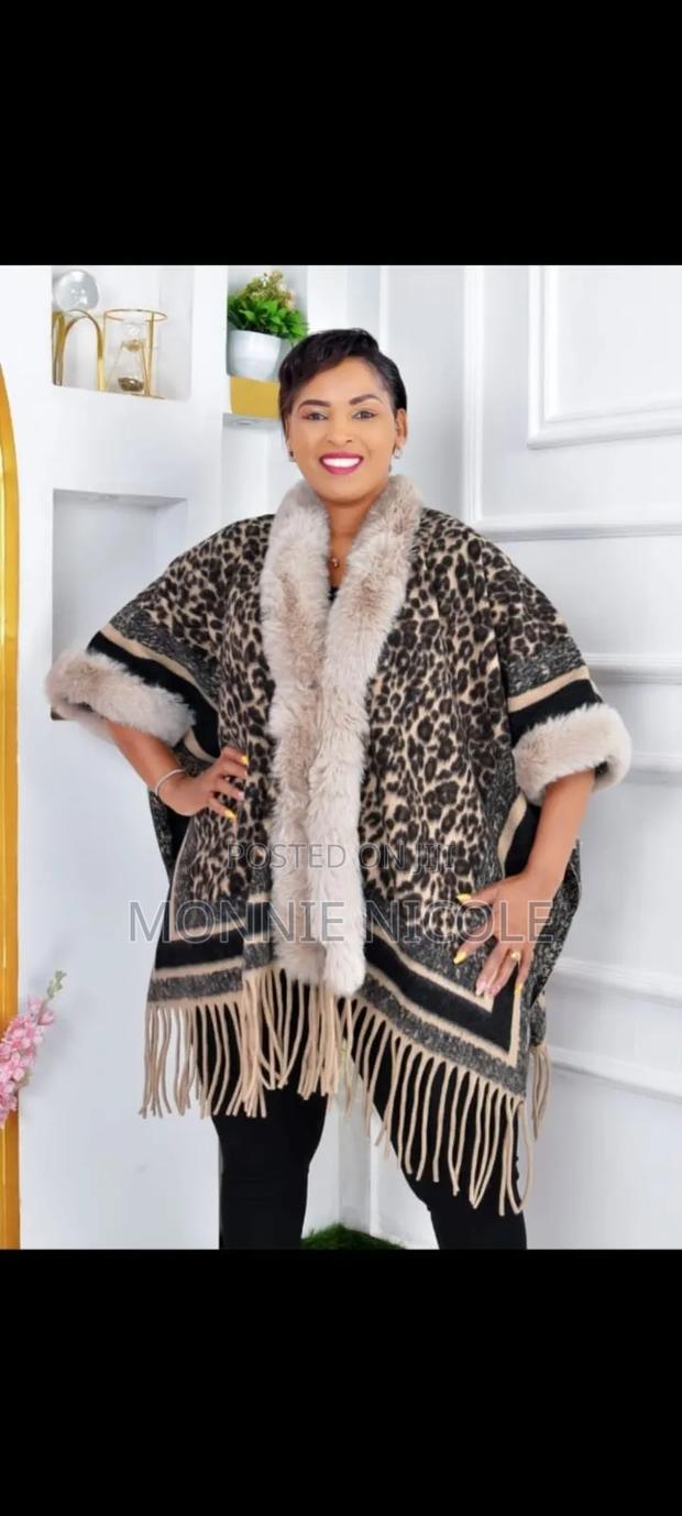 Women Warm Classy Open Poncho