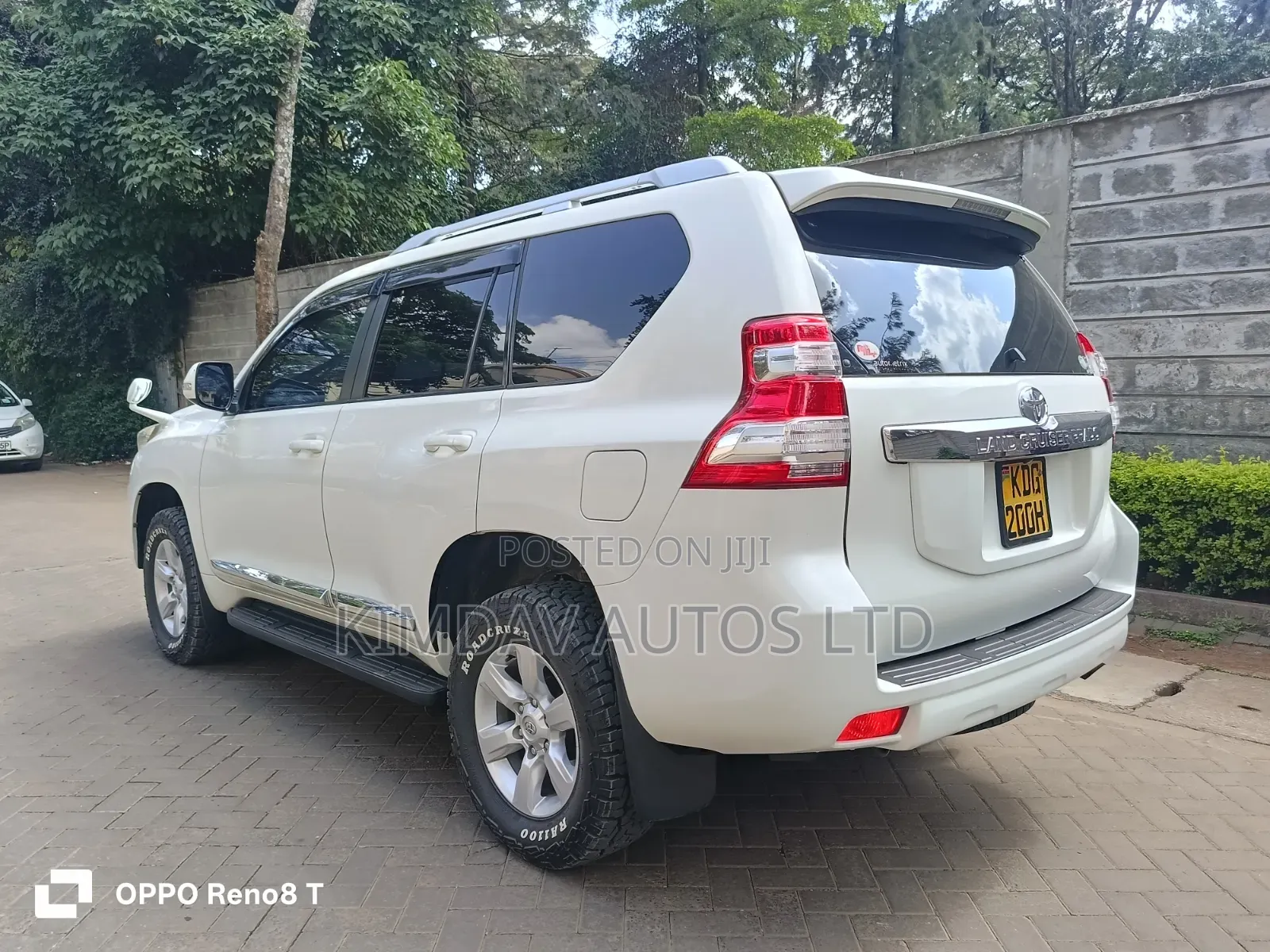 Toyota Land Cruiser Prado 2015 White