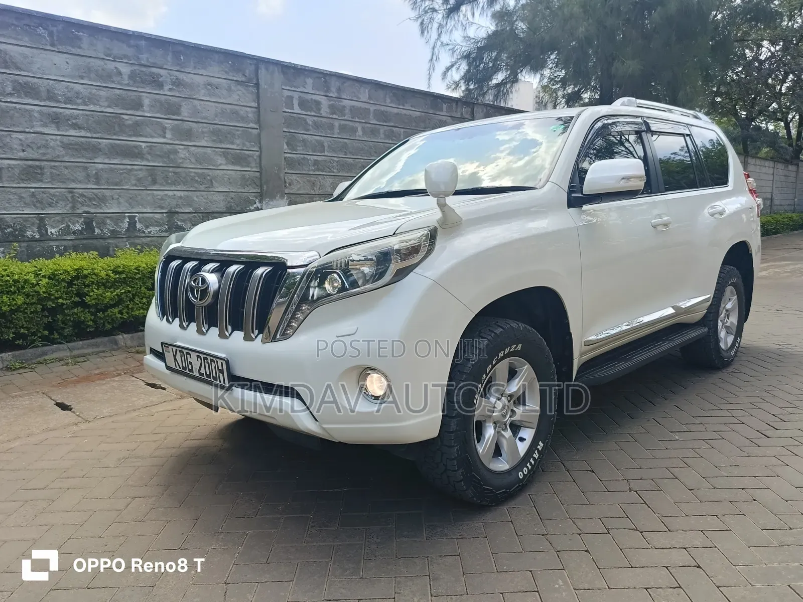 Toyota Land Cruiser Prado 2015 White