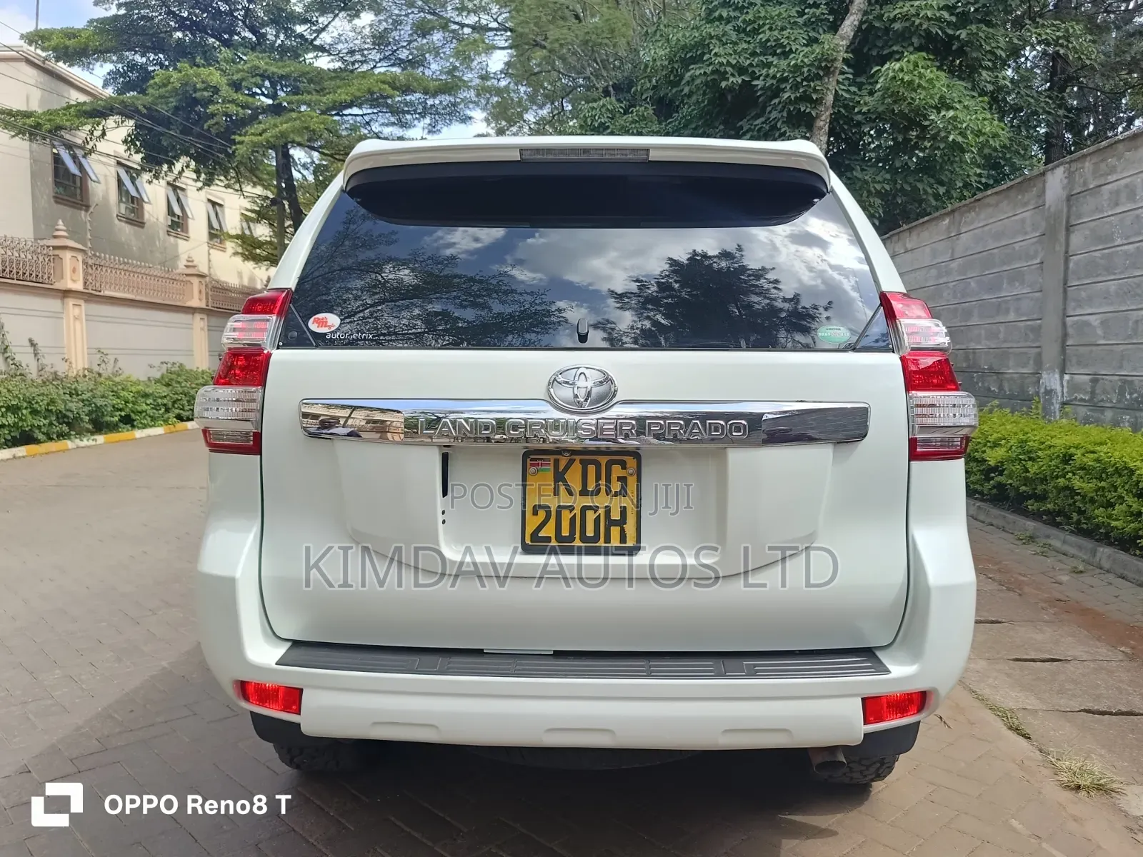 Toyota Land Cruiser Prado 2015 White