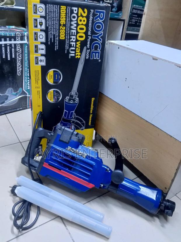 Royce Demolition Hammer Drill - main view