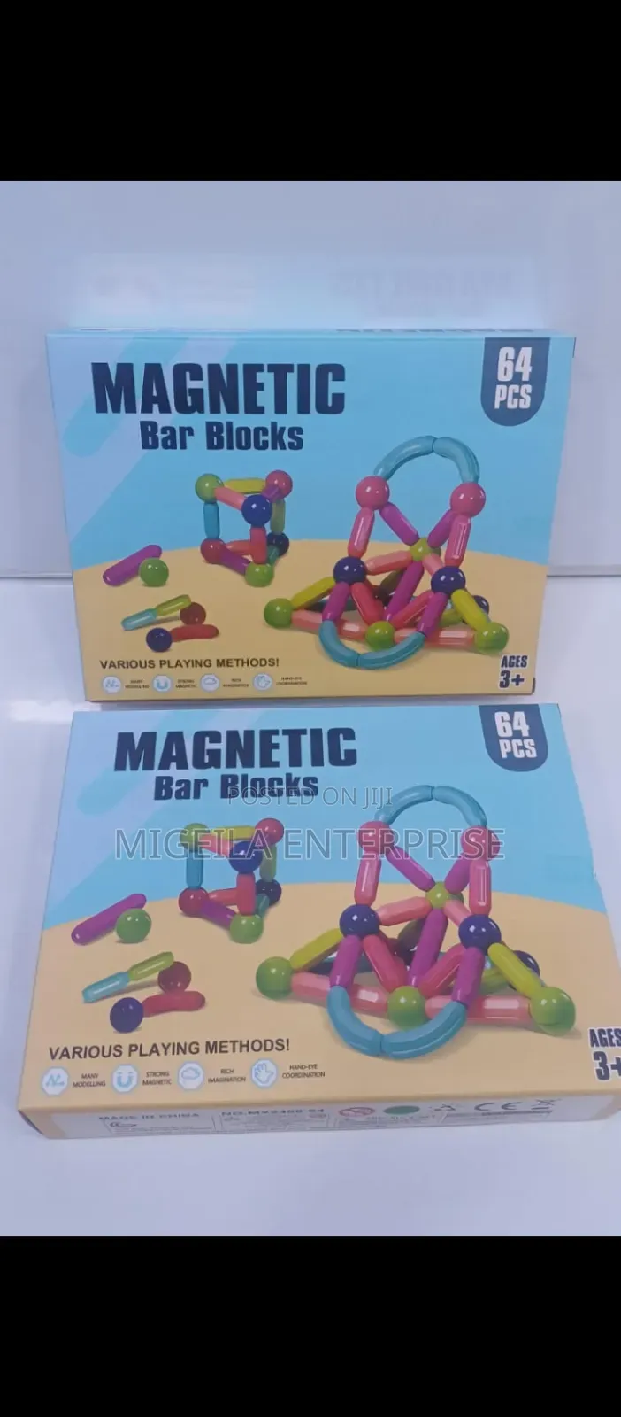64 PCS Magnetic Sticks