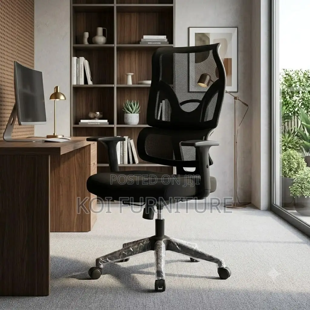 Office Chairs; Mesh Orthopedic Offices Fabric Chairs
