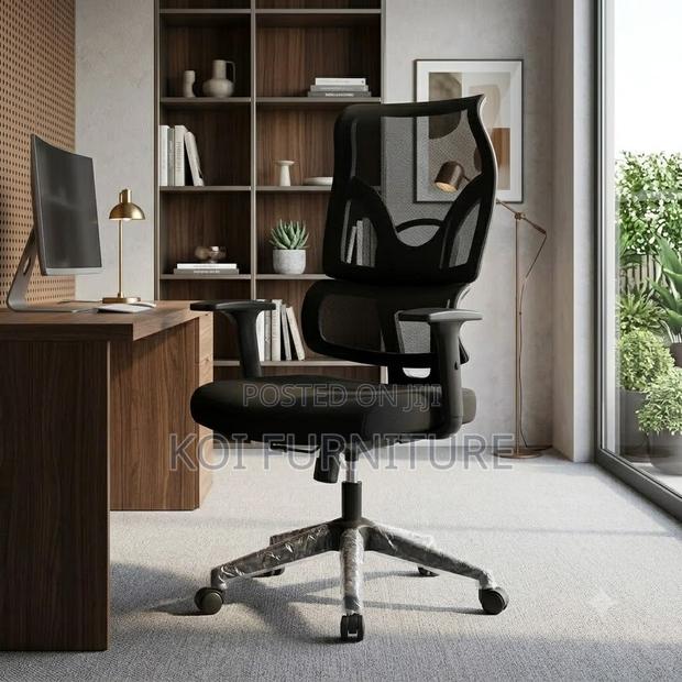 Office Chairs; Mesh Orthopedic Offices Fabric Chairs