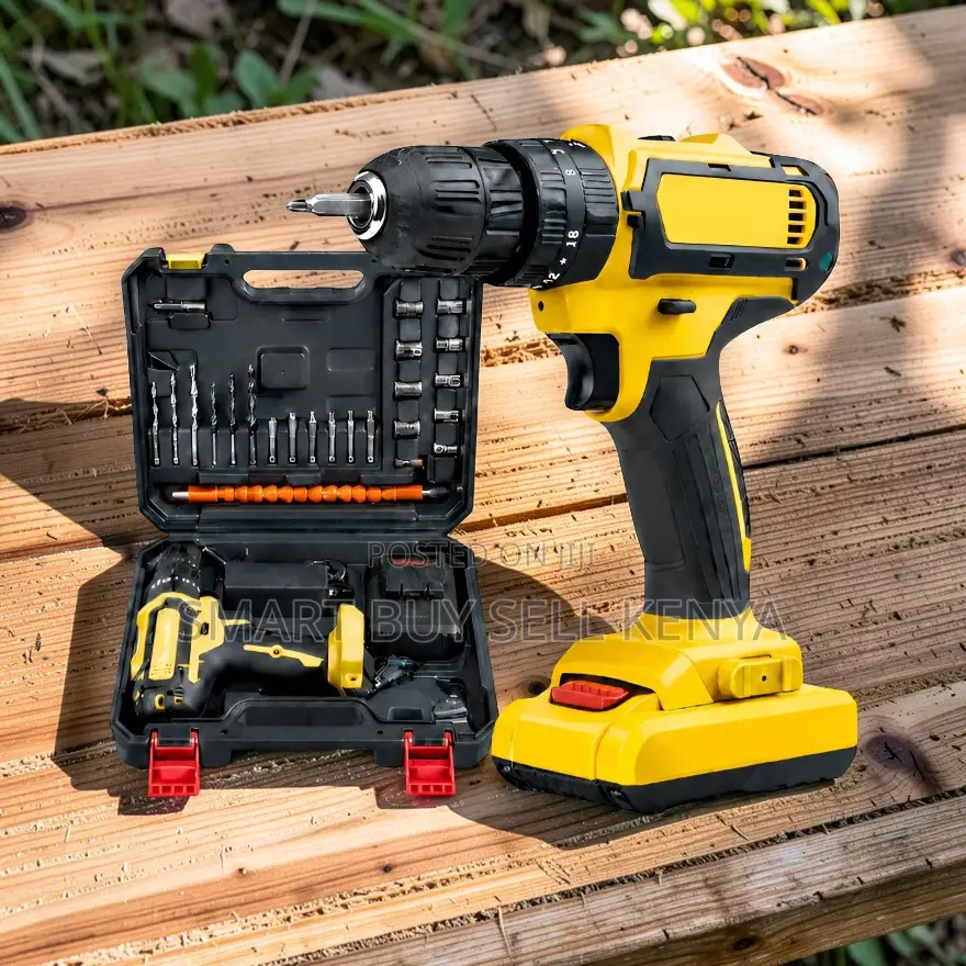 Quality Ensured Easy to Use Drill With Drilling and Impact Functions