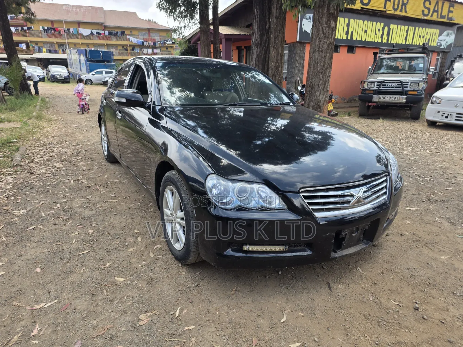 Toyota Mark X 2008 Black