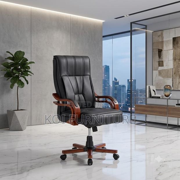 Office Chairs; Executive High Backrest Bliss Office Chairs - thumbnail 5