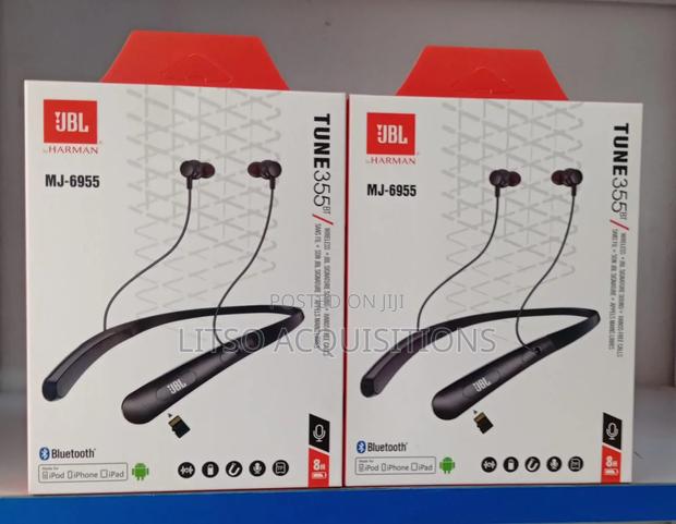 JBL Tune 355bt Bluetooth Neckband Earphones – Wireless Headset