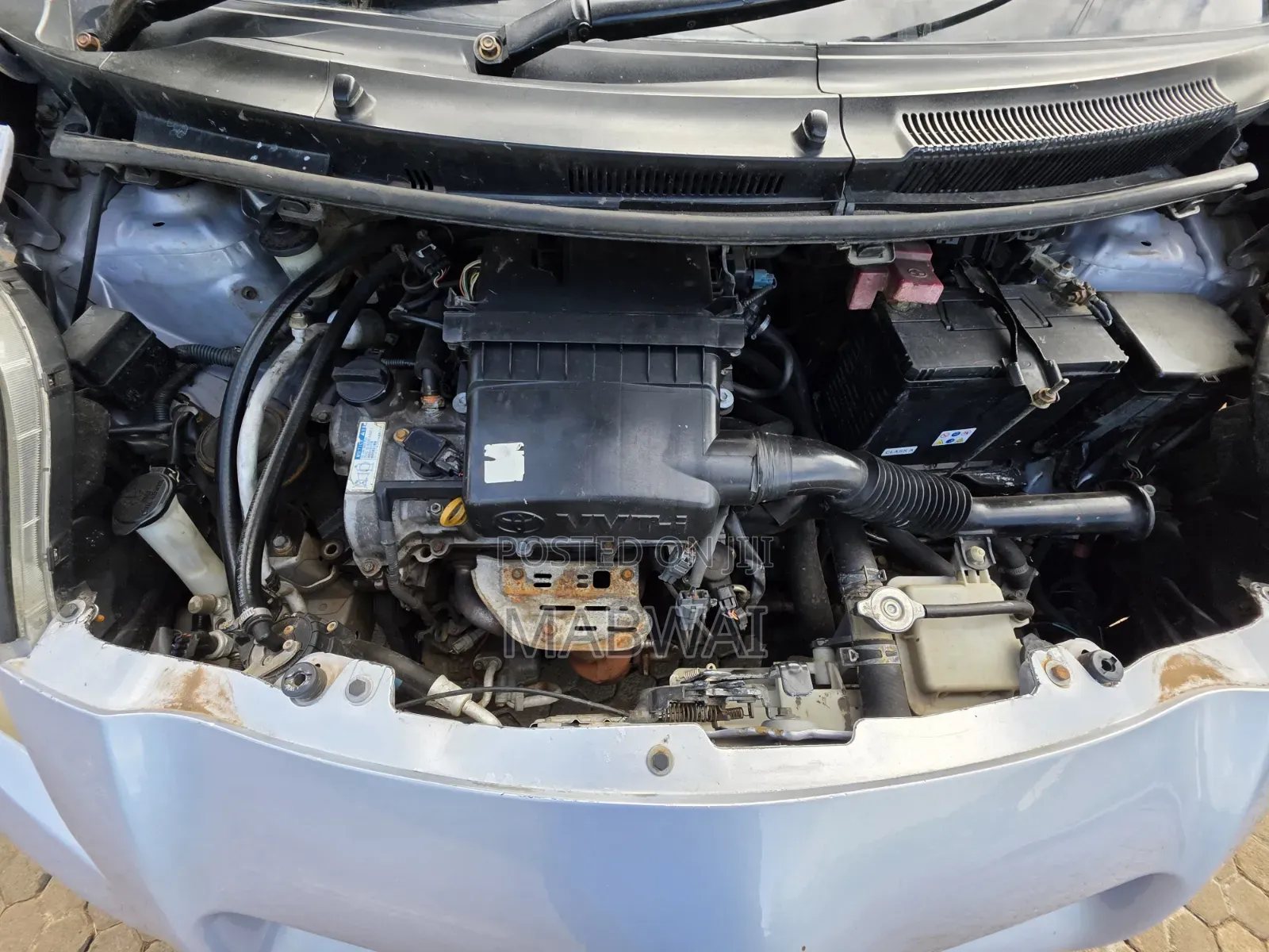 Toyota Vitz 2007 Silver