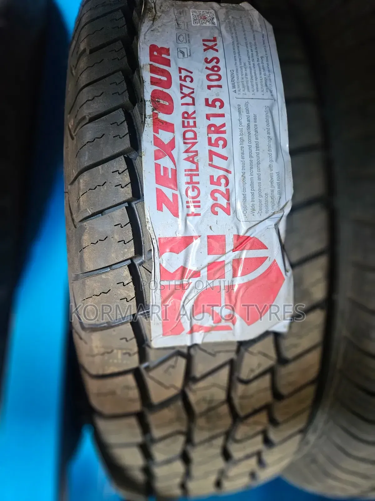 225/75r15 Zextour Tyre
