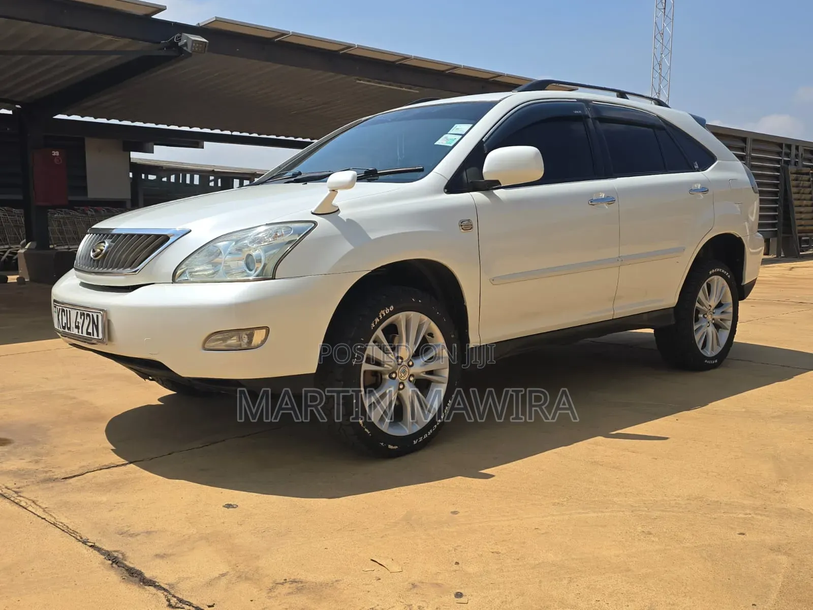 Toyota Harrier 2012 White