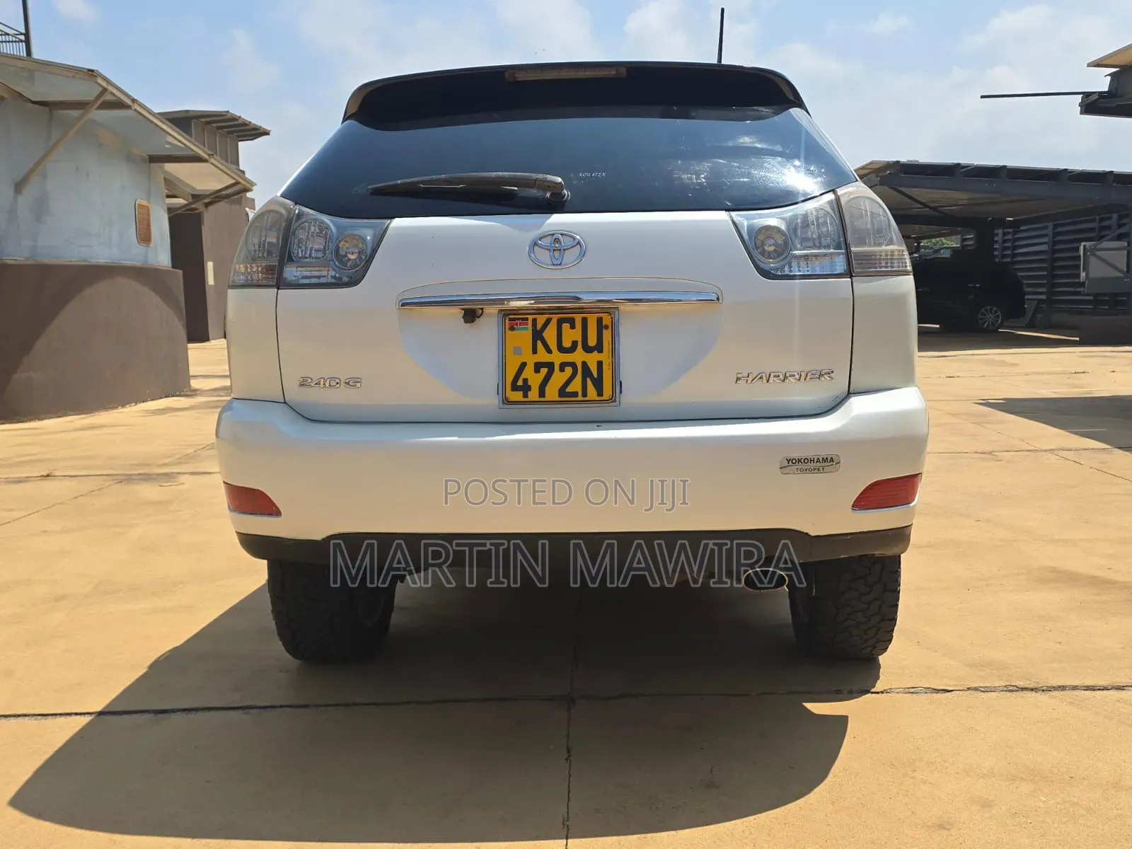 Toyota Harrier 2012 White