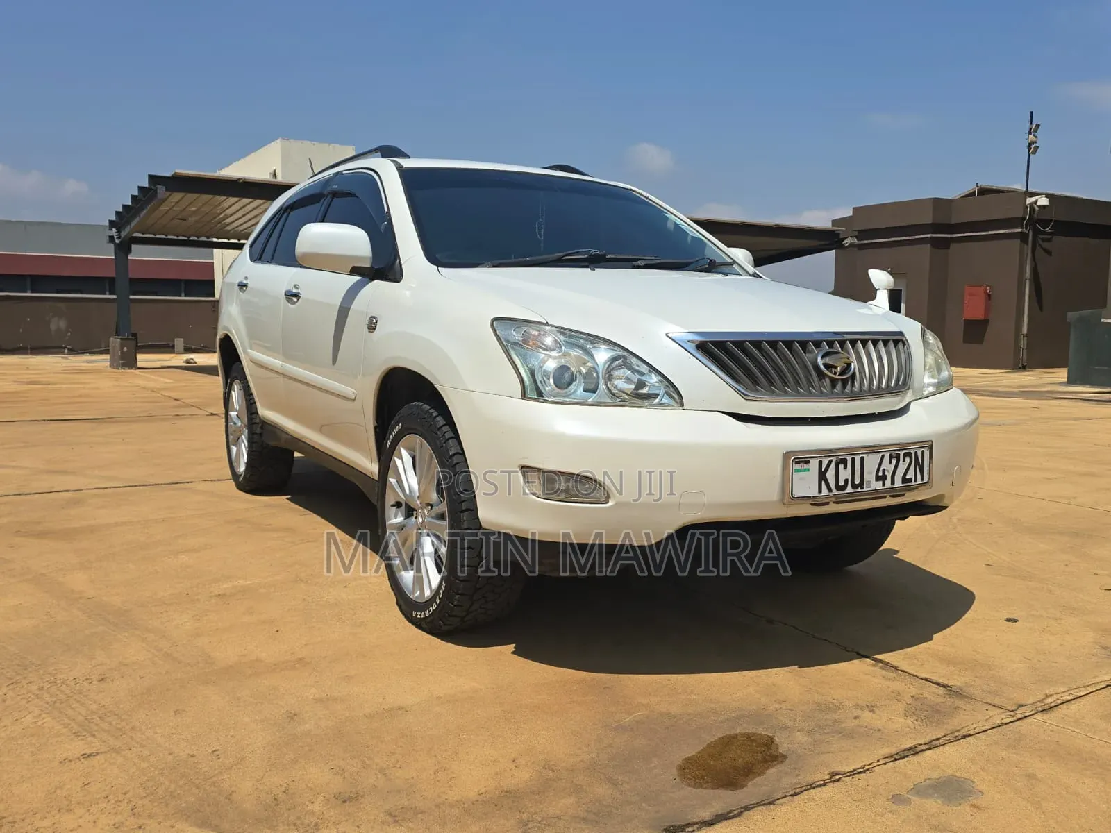 Toyota Harrier 2012 White