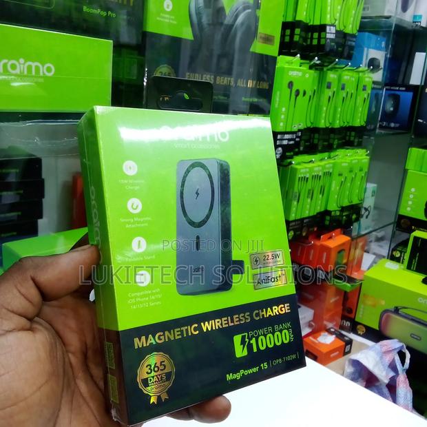 Oraimo Wireless Powerbank ,10000mah 22.5w Lightweight Fast Charging