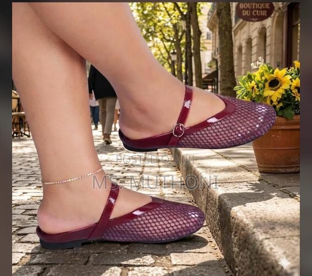 Ladies Mesh Ballet Flats Size 37-42