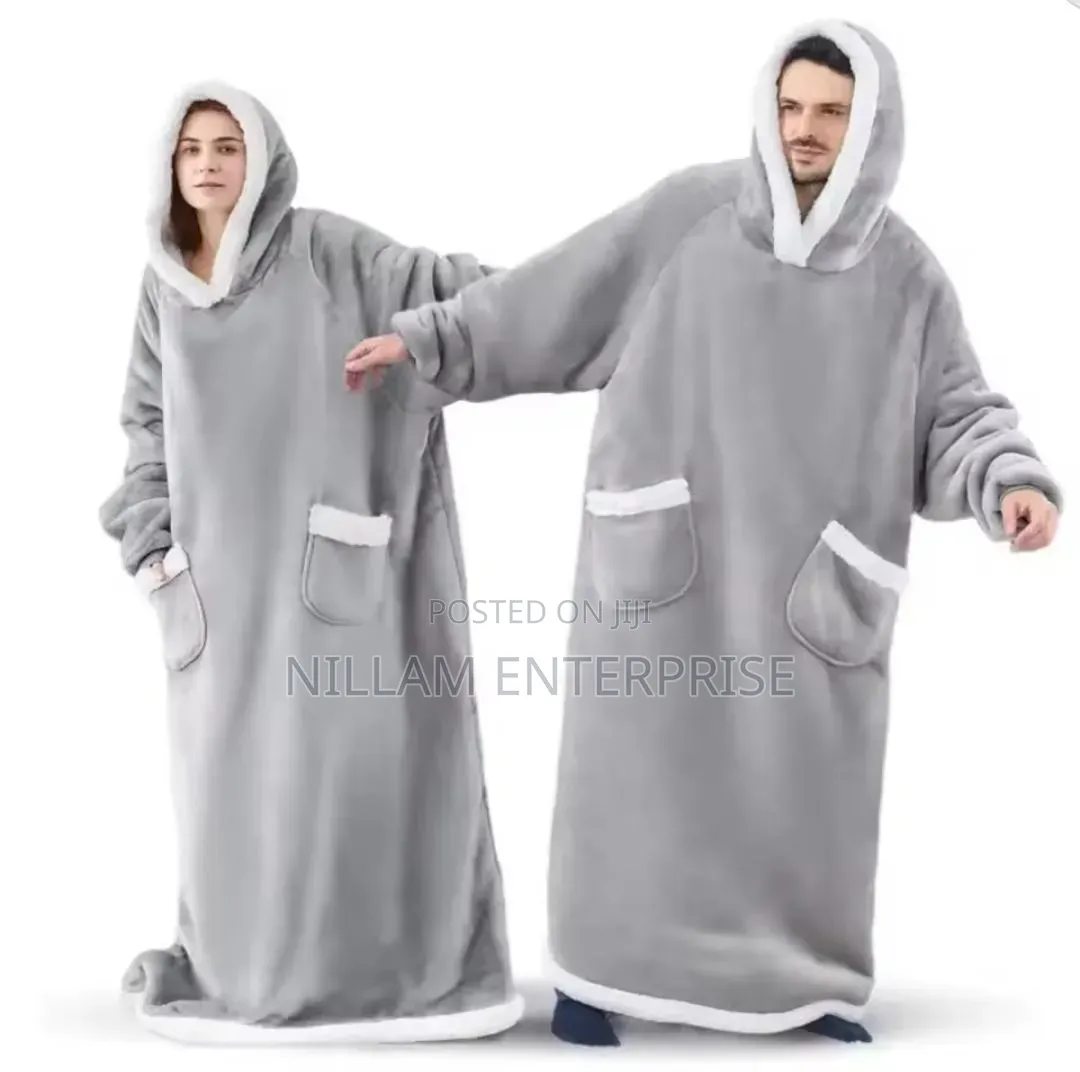 Wearable Winter Fleece Hoodies*