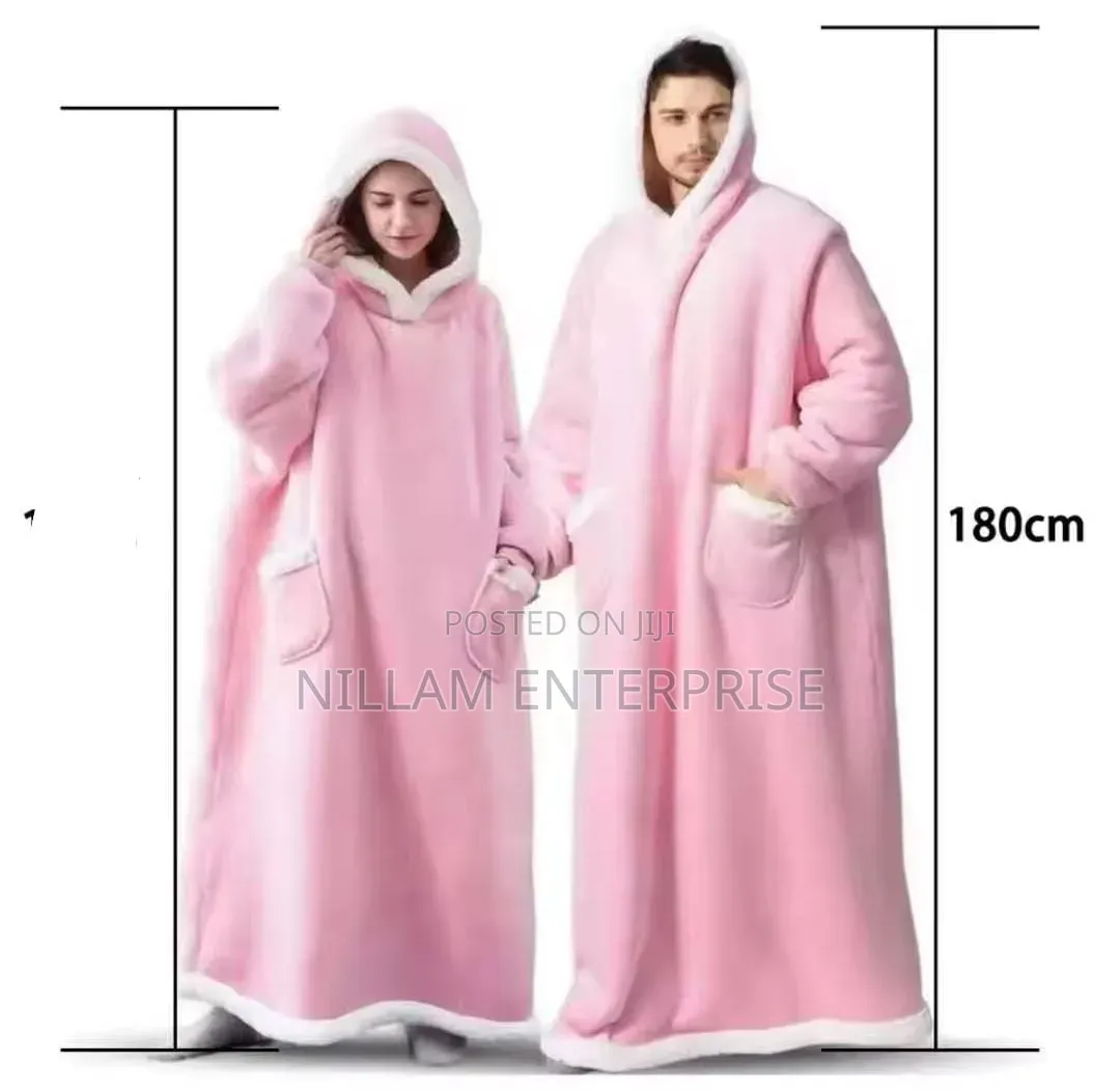 Wearable Winter Fleece Hoodies*