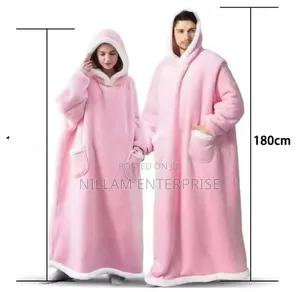 Wearable Winter Fleece Hoodies*