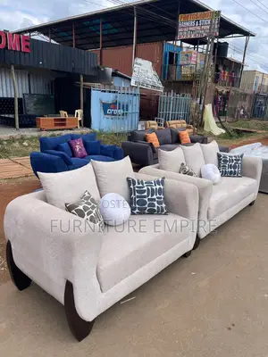 5 Seater 3, 2 Mahogany Sofa Set