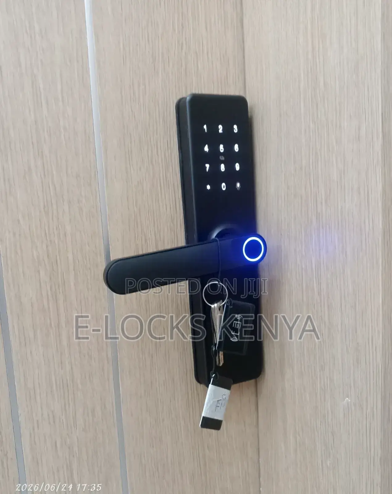 Intelligent Fingerprint Password Smart Lock Digital Door Lock