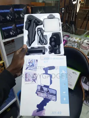 Ay-49 Video Recording Kit With Mic Tripod and Remote