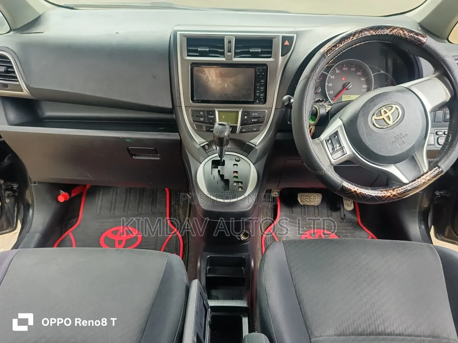 Toyota Ractis 2012 Black
