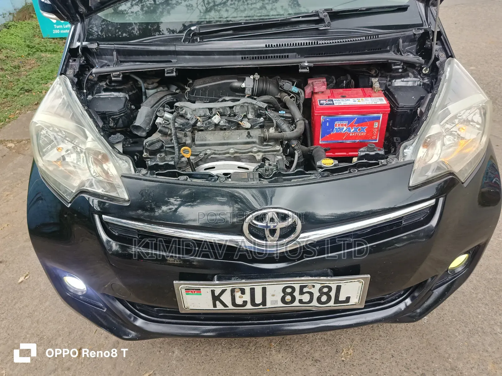 Toyota Ractis 2012 Black