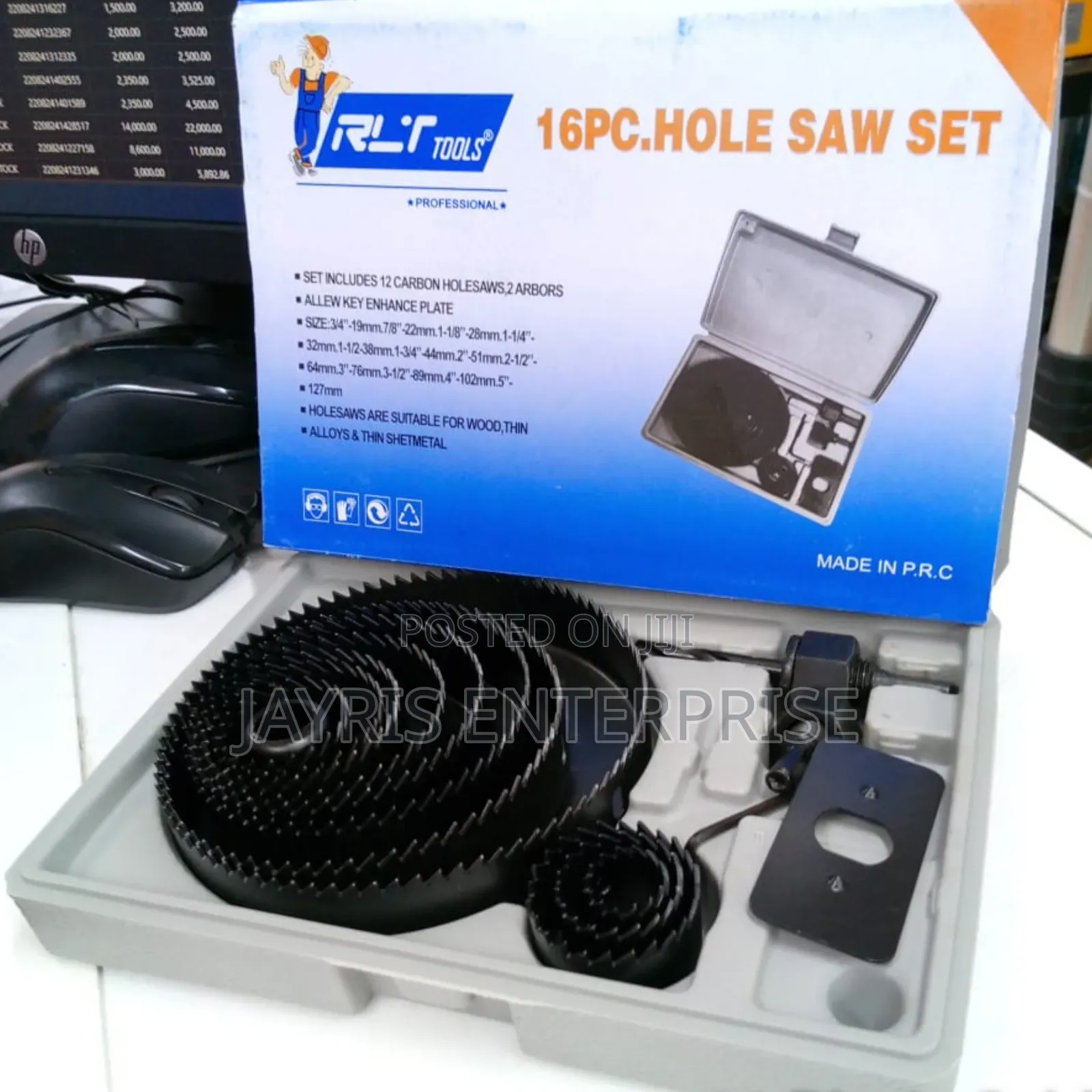 16 Pieces Hole Saw