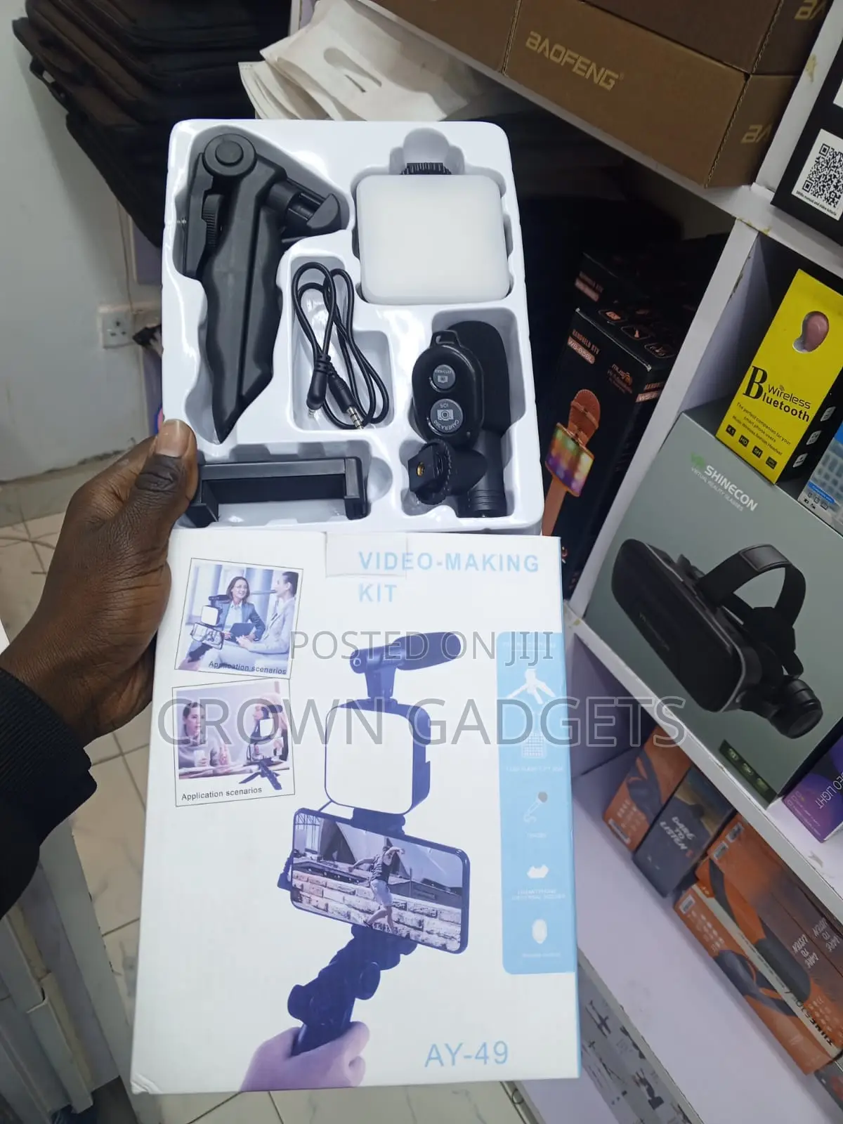 Ay-49 Smartphone Video Kit for Youtube Tiktok and Reels