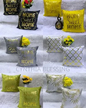 Home Sweet Home Throw Pillow Casès