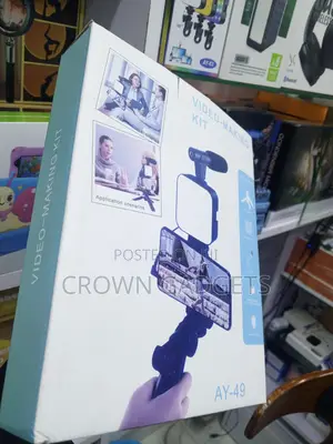 Ay-49 Content Creator Kit for Phone and Camera Recording
