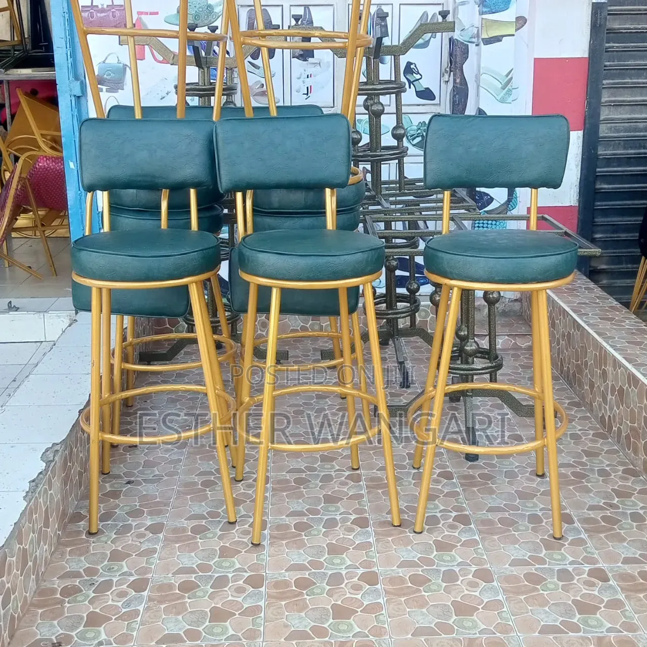 Kitchen Counter High Stool Chairs