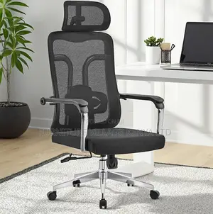 Ergonomic Highback Office Chair With Headrest