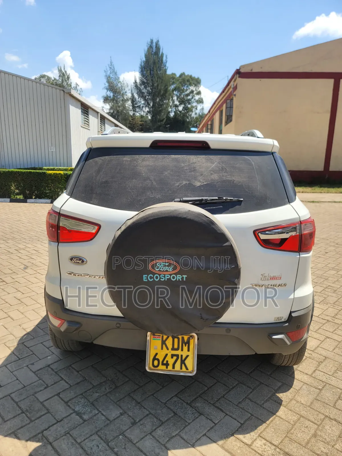 Ford Ecosport 2015 White
