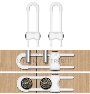 2pcs U Shaped Baby Proofing Cabinets Locks*
