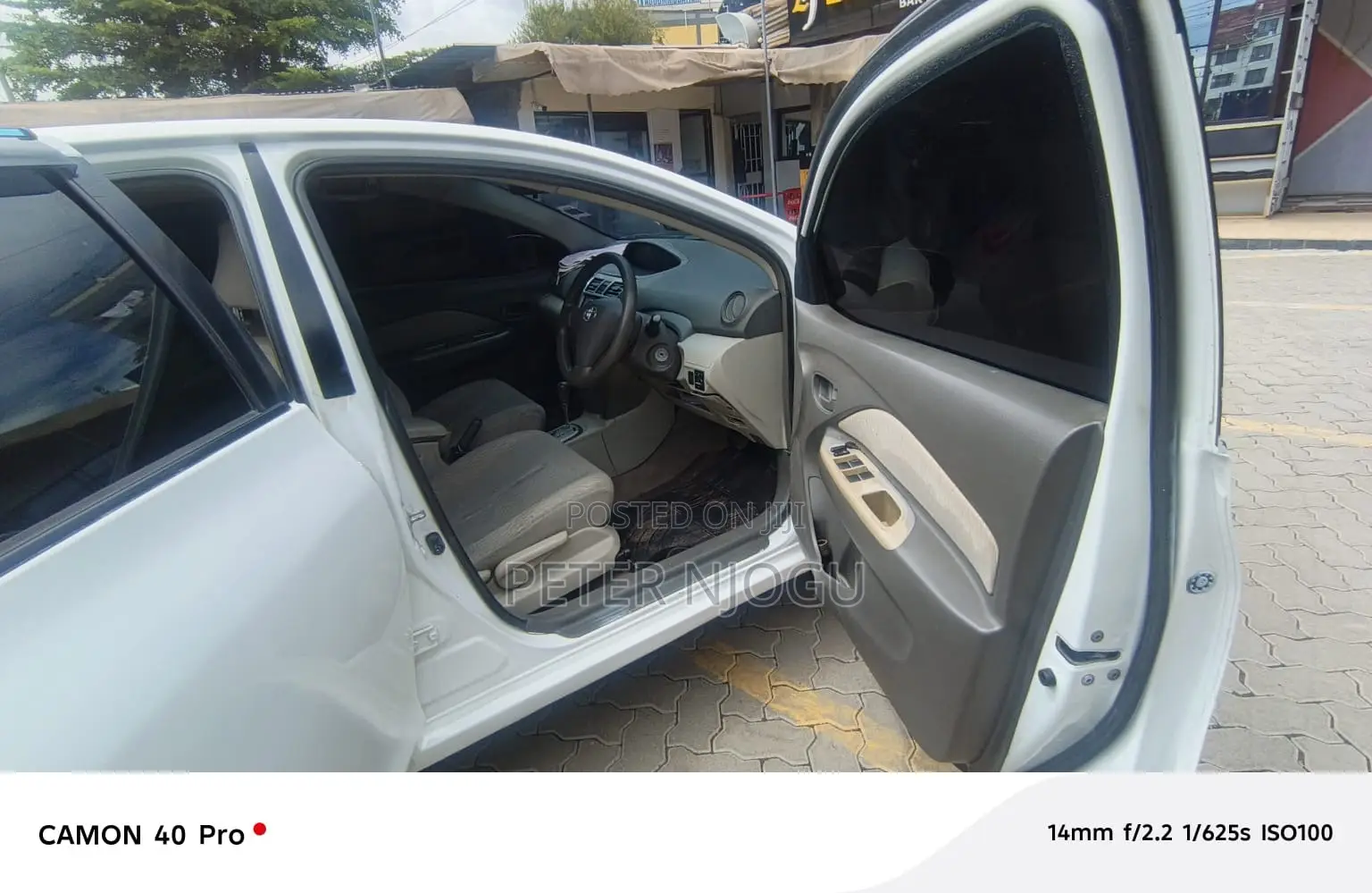Toyota Belta 2014 White