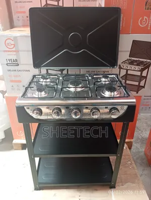 Eurochef 5 Burner Standing Cooker