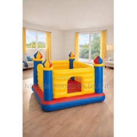 Kids Bouncing Castle for Home Parties – Durable Safe - thumbnail 2