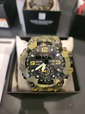 Invicta Blackops Digital Watch Acw1637-004 – 56mm Camo Green