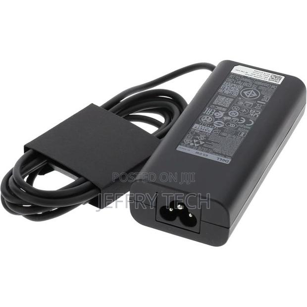 Dell 65w Usb Type-C Power Charger Adapter - Black - thumbnail 2