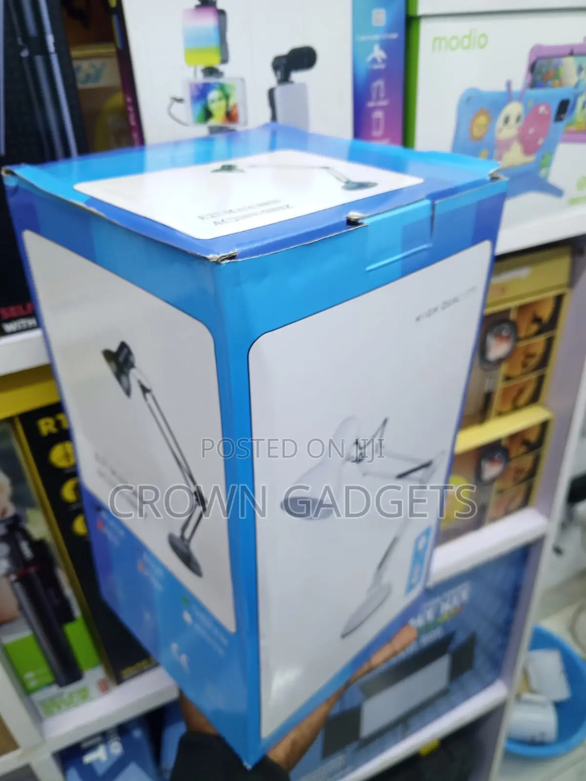 Metal Office Desk Lamp for Reading Study and Home Workspace